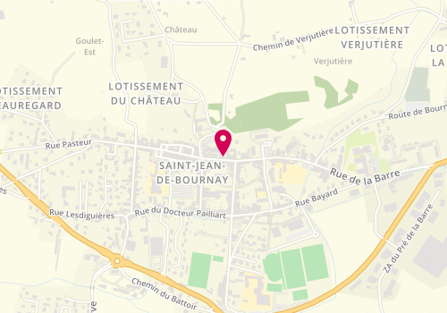 Plan de Greg Auto Ecole, 60 Rue de la République, 38440 Saint-Jean-de-Bournay