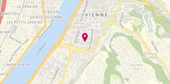 Plan de Acces Permis, 11 Rue Voltaire, 38200 Vienne