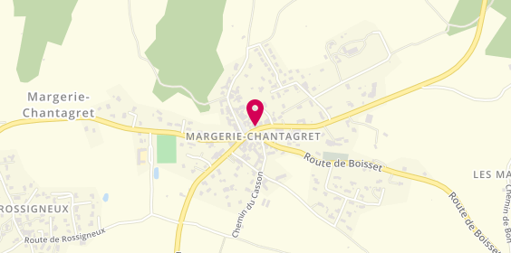 Plan de Auto Ecole Stop, Le Bourg, 42560 Margerie-Chantagret