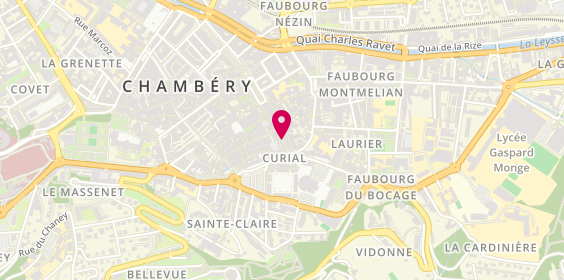 Plan de C'Permis, 7 Rue Denfert Rochereau, 73000 Chambéry