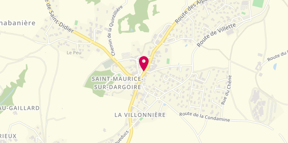 Plan de Autozen Chabanière, 75 General de Gaulle, 69440 Saint-Maurice-sur-Dargoire