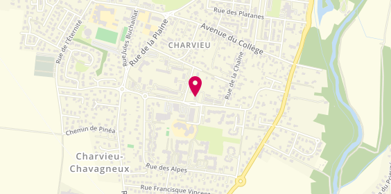 Plan de Auto école Clé en main, 10 Rue des Allobroges, 38230 Charvieu-Chavagneux
