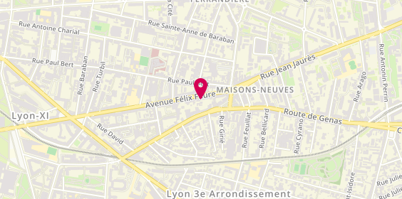 Plan de Only Permis, 226 avenue Félix Faure, 69003 Lyon