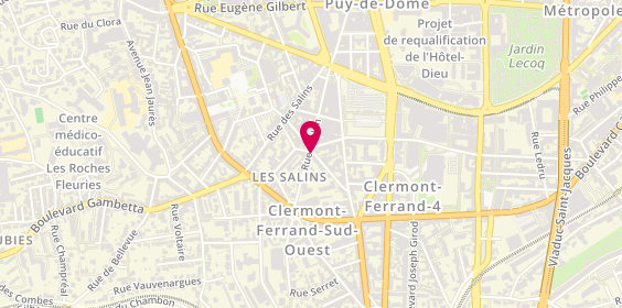 Plan de Ligne 2 Conduite, 41 Rue Drelon, 63000 Clermont-Ferrand