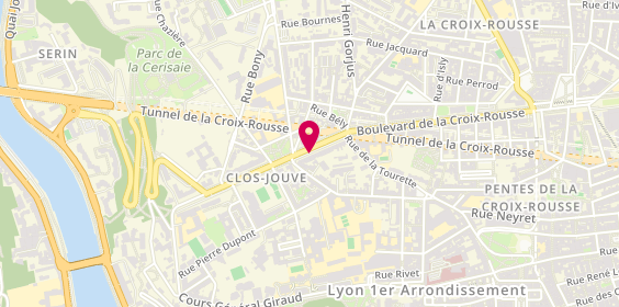 Plan de Auto école du Boulevard, 36 Boulevard de la Croix-Rousse, 69001 Lyon