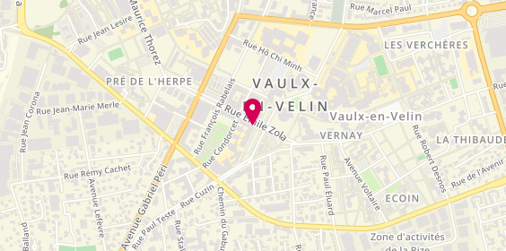 Plan de Ael, 29 Rue Emile Zola, 69120 Vaulx-en-Velin