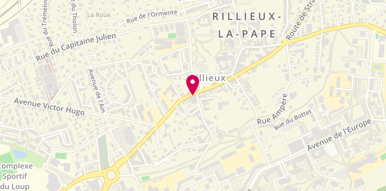 Plan de Permis Utile, 2890 Route de Strasbourg, 69140 Rillieux-la-Pape