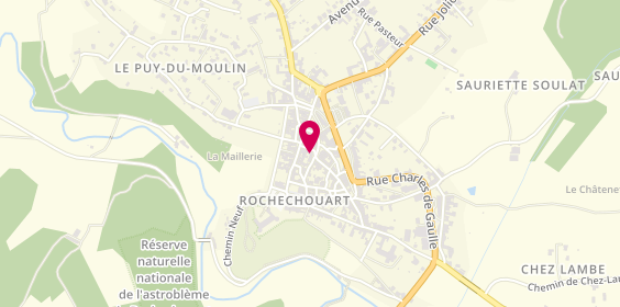 Plan de Limouzi Conduite, 4 place du Marché, 87600 Rochechouart