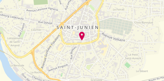 Plan de CHAILLOU Michèle, 8 Julienne Petit, 87200 Saint-Junien