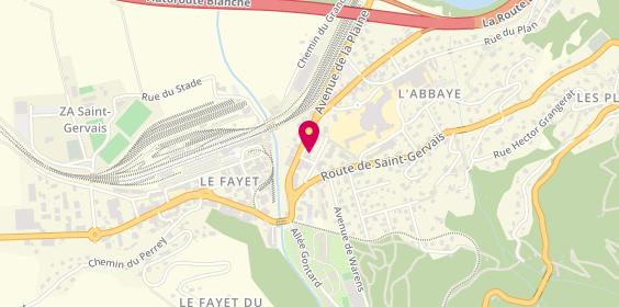 Plan de M.Y Easy Permis, 134 avenue de Chamonix, 74170 Fayet (Le