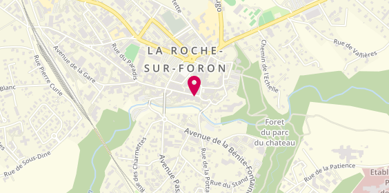 Plan de Auto-école du Centre, 160 Rue Perrine, 74800 La Roche-sur-Foron