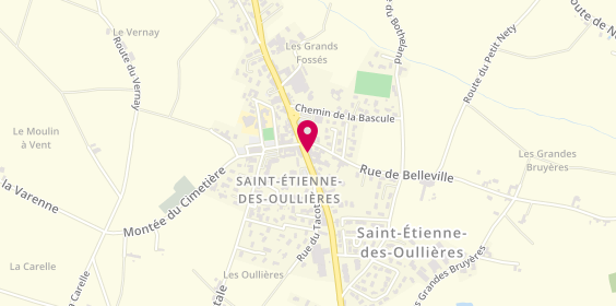 Plan de Auto Ecole Bresse Beaujolais - Saint-Étienne-des-oullières, 264 Rue du Beaujolais, 69460 Saint-Étienne-des-Oullières