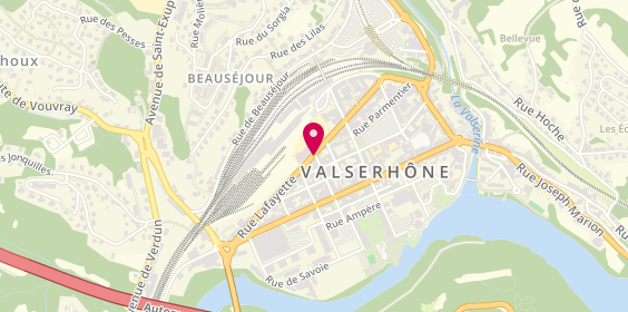 Plan de Marco Valserine Moto Ecole, 39 Rue Lafayette, 01200 Valserhône