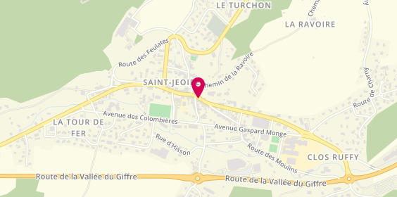 Plan de L'Abc de l'Auto Ecole, 256 Rue du Faucigny, 74490 Saint-Jeoire