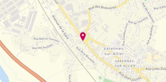 Plan de Auto Ecole 03, 3 Rue de Vouroux, 03150 Varennes-sur-Allier