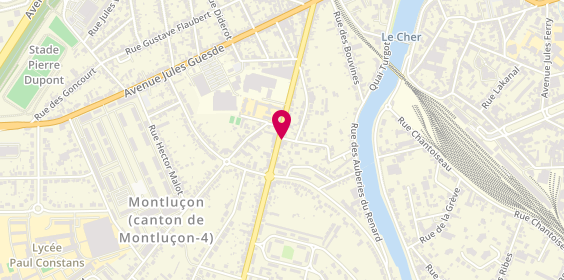 Plan de C'permis, 93 avenue du Président Auriol, 03100 Montluçon