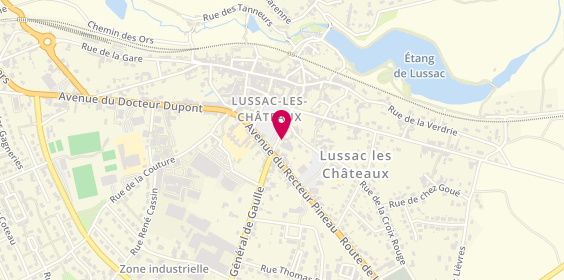 Plan de ECF, 16 Rue du Quai, 86320 Lussac-les-Châteaux