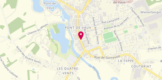 Plan de AJ-lity Auto-école, 69 Rue Maréchal de Lattre de Tassigny, 01190 Pont-de-Vaux