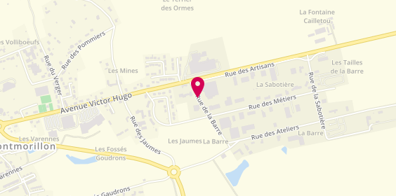 Plan de ECF, Zone Artisanale la Barre, 86500 Montmorillon