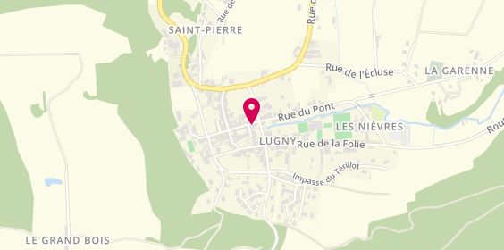 Plan de Bresse Saône Auto Ecole Lugny, 5 Rue de l'Église, 71260 Lugny