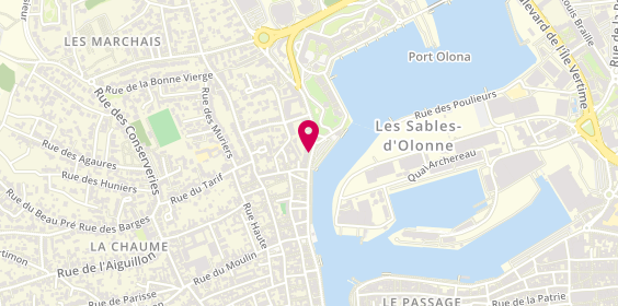 Plan de Auto Moto Ecole Jacky & Fils - Les sables d'Olonne, 13 Rue Joseph Benatier, 85100 Les Sables-d'Olonne