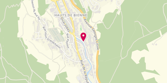 Plan de Auto école du Haut-Jura, 21 Quai Aimé Lamy, 39400 Hauts-de-Bienne