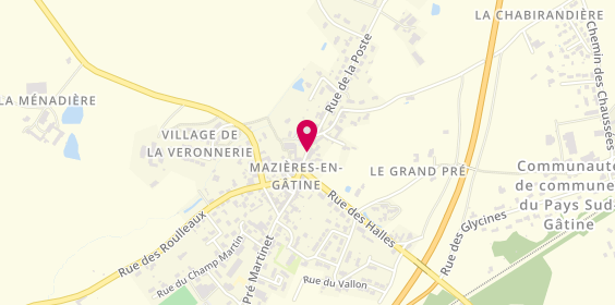 Plan de Route 79, 4 place des Marronniers, 79310 Mazières-en-Gâtine