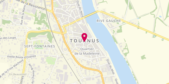 Plan de Cer Tournus, 21 Hôtel de Ville, 71700 Tournus