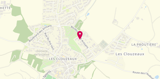 Plan de Centre de Formation la Clouzelienne, Boulevard des Artisans, 85430 Aubigny-les-Clouzeaux