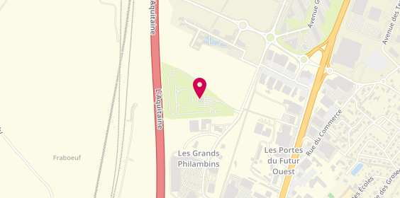 Plan de Centaure Centre-Atlantique, Rue des Entrepreneurs, 86360 Chasseneuil-du-Poitou