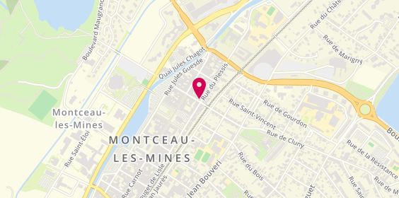 Plan de Ems le créneau, 21 Rue 11 Novembre 1918, 71300 Montceau-les-Mines