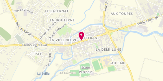 Plan de Lédo Formation agence Bletterans, 67 Rue Louis le Grand, 39140 Bletterans