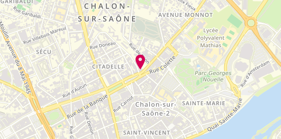 Plan de Cer Chalon, 41 place de Beaune, 71100 Chalon-sur-Saône