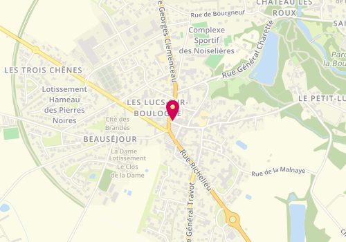 Plan de Auto- Ecole Driving, 17 Rue de la Rochejaquelein, 85170 Les Lucs-sur-Boulogne