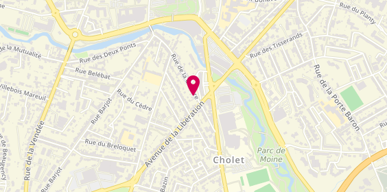 Plan de Permischolet, 88 Rue de la Caillère, 49300 Cholet