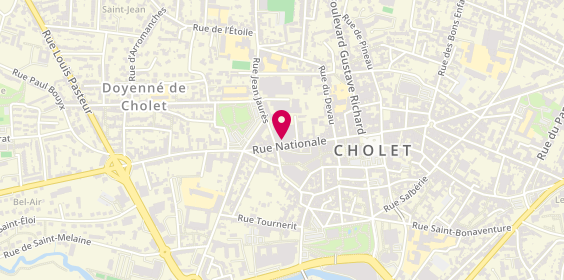Plan de Ecf, 192 Rue Nationale, 49300 Cholet