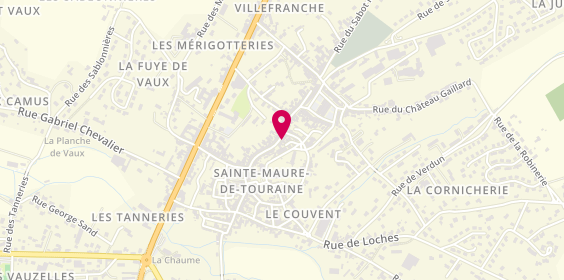 Plan de Auto Moto Ecole 31, 44 Rue du Dr Patry, 37800 Sainte-Maure-de-Touraine