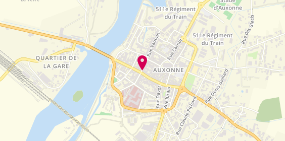Plan de JLM Auto-Ecole, 42 Rue Antoine Masson, 21130 Auxonne