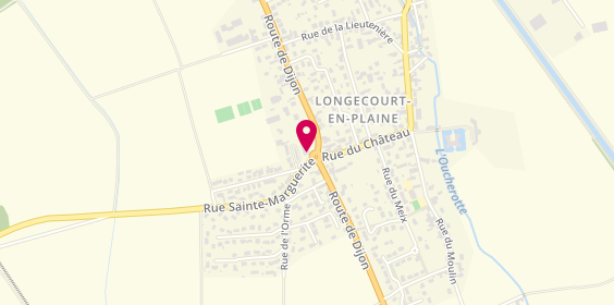 Plan de Mg Conduite, 32 Route de Dijon, 21110 Longecourt-en-Plaine