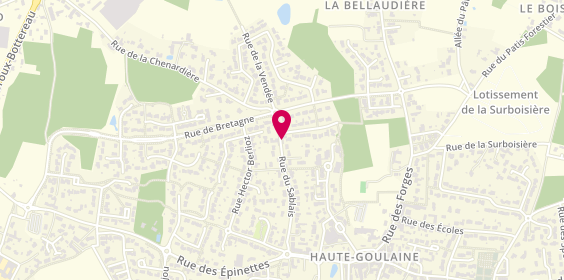 Plan de Drive, 35 Rue du Sablais, 44115 Haute-Goulaine