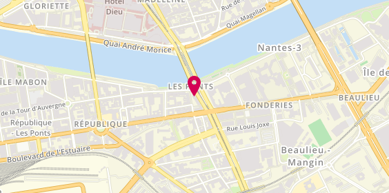 Plan de Espace Conduite, 2 Boulevard des Martyrs Nantais de la Résistance, 44200 Nantes