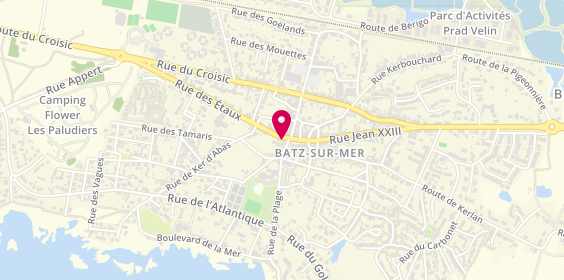 Plan de Auto Ecole Nauleau - Batz, 6 Rue des Étaux, 44740 Batz-sur-Mer