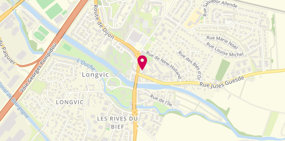 Plan de Auto Ecole de Longvic, 20 Bis Route de Dijon, 21600 Longvic