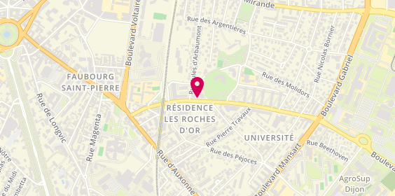 Plan de Espace Conduite, 19 Boulevard de l'Université, 21000 Dijon
