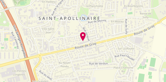 Plan de Top Drive, 639 Cr de Gray, 21850 Saint-Apollinaire
