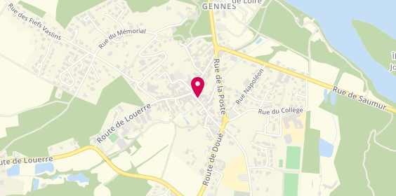Plan de Ebi Conduite Gennes, 7 Rue de la Cohue, 49350 Gennes-Val-de-Loire