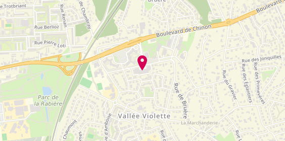 Plan de Planète Moto, 31 Rue de Chenonceaux, 37300 Joué-lès-Tours