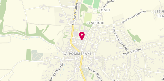 Plan de Auto Ecole Blassiaux Lusson Cool Conduite, 6 Place Simone Signoret, 49620 Mauges-sur-Loire