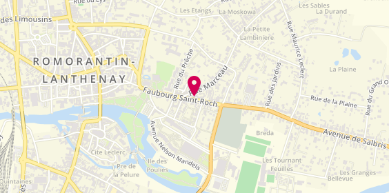 Plan de Ece, 46 Faubourg Saint-Roch, 41200 Romorantin-Lanthenay