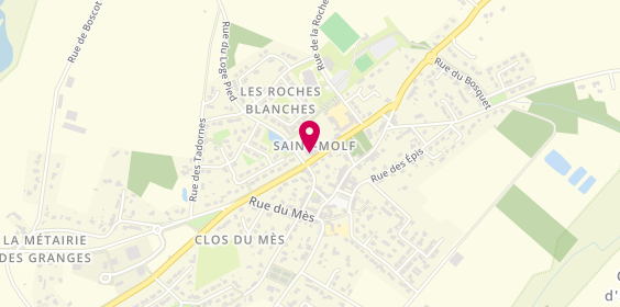 Plan de Auto École Cedric, 27 Rue de l'Océan, 44350 Saint-Molf